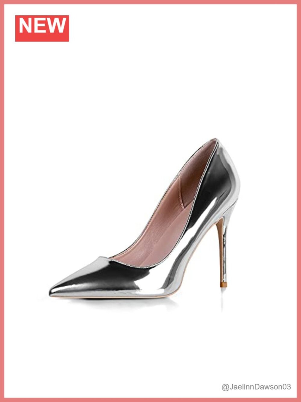 Elisabet Tang Women's Pointed Toe Stiletto Heels Party Wedding Pumps 4 Inch